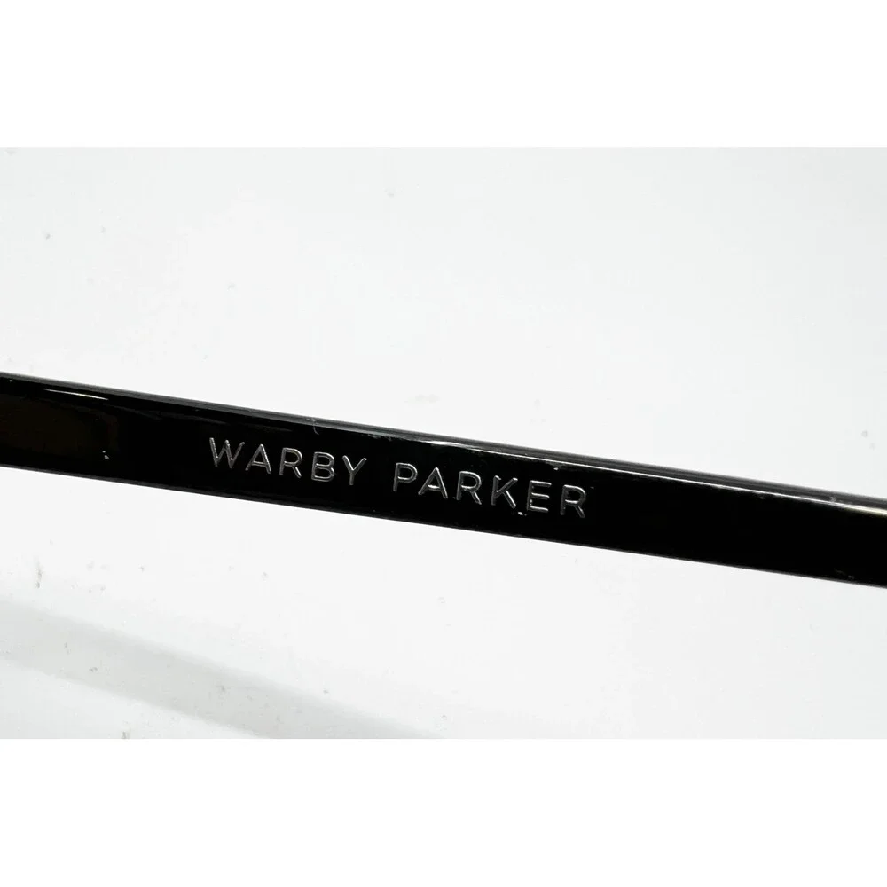 Warby Parker Crane 100 Eyeglasses Womens Black Square 52-18-145